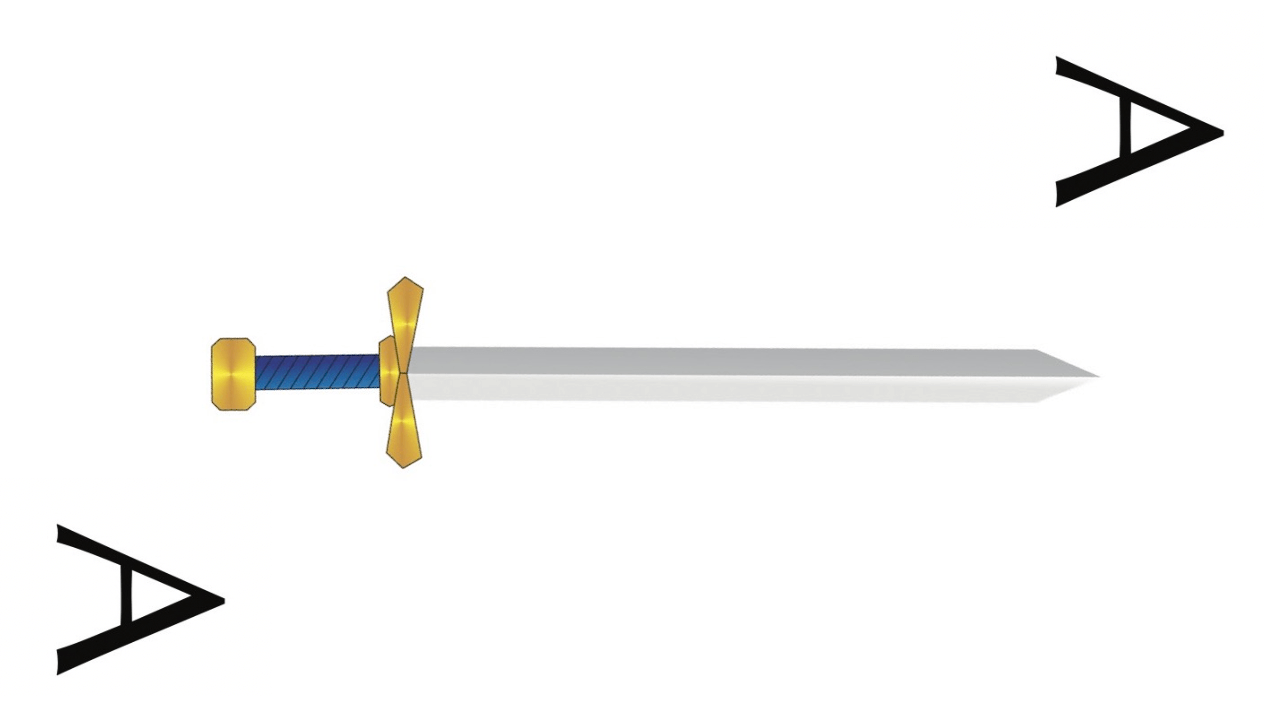 Tarot card Ace of Swords